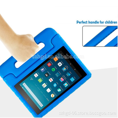 Kids friendly EVA Light Weight Handle Stand Cover Case for All-New Amazon Fire HD 8 (2016 6th Generation)